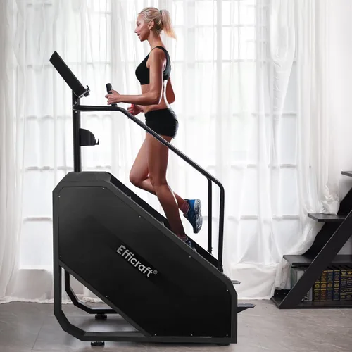 Miniatura 2 de EFFICRAFT Stairmaster Machine with LED Screen, Commercial Grade Stair Climber, Continuous Climbing Exercise Machine for Cardio, 15 Speed Levels