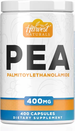 Miniatura 9 de Cápsulas de palmitoiletanolamida Guisante de 400 mg 60 pastillas Promueve la inflamación natural y el manejo del dolor Ingredientes probados