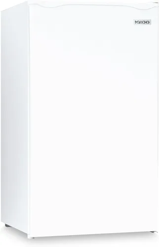Miniatura 14 de Igloo Refrigerador compacto de una sola puerta de 3.2 pies cúbicos con congelador, estante de vidrio deslizante, perfecto para hogares, oficinas
