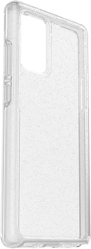 Miniatura 2 de OtterBox Funda para Galaxy Note20 5G Symmetry Series, polvo de estrellas (escamas plateadas/transparente), ultra suave, compatible con carga