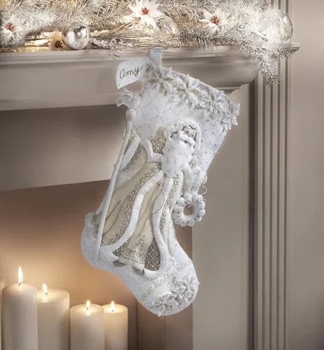 Miniatura 3 de Kit de Adornos de Navidad Elegante de Fieltro Bucilla 86977E