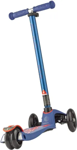Miniatura 5 de Micro Kickboard - Maxi Deluxe de 3 ruedas, inclinado para conducir, scooter Micro de diseño suizo para niños, de 5 a 12 años Azul