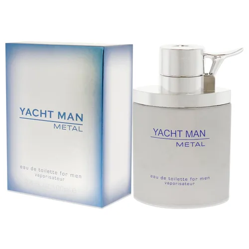 Miniatura 4 de MYRURGIA Yacht Man Metal perfume en aerosol para hombres, 3.40 onzas.