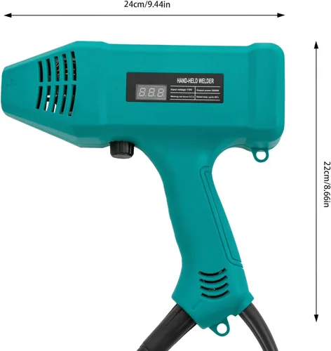 Miniatura 4 de Máquina de soldadura manual, pistola de soldadura digital portátil de 110 V, máquina de soldadura portátil utilizada para fabricación mecánica