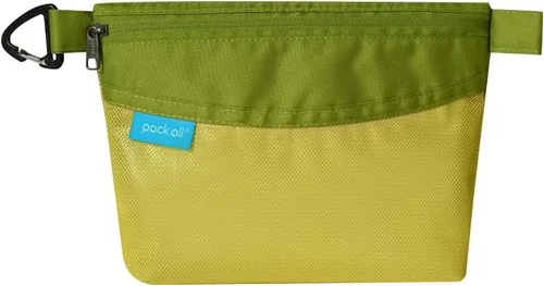 Miniatura 17 de Pack all bolsa con cremallera de material resistente al agua, bolsa de malla con cremallera para almacenamiento, viajes, oficina (pequeña, rosa)