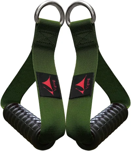 Miniatura 10 de Heavy Duty Gym Workout Handles Attachment for Cable Machine,Resistance Band,Pulley System Home Exercise Equipment, Comfortable and Stronger Grip