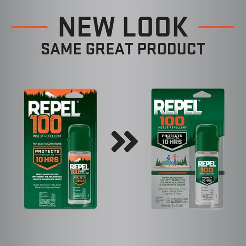 Miniatura 2 de Repel 100 Repelente de Insectos, 1 Onza, Con DEET, Protección de 10 Horas Repelente de Insectos de Larga Duración Spray de Bomba de Viaje Repele
