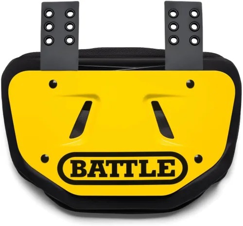 Miniatura 18 de Battle Sports Placa de espalda para fútbol – Protector de espalda dura con espuma contorneada para protección de alto impacto para jóvenes, niños