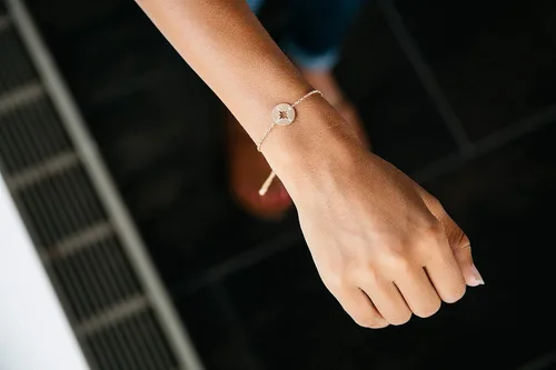 Miniatura 5 de Rosa Vila Compass Bracelet - Direction of Life & Id Be Lost Without You, Compass Jewelry, Woman's Friendship Bracelets for Best Friends
