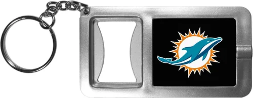 Miniatura 8 de Siskiyou Sports NFL unisex-adult Flashlight Key Chain With Bottle Opener