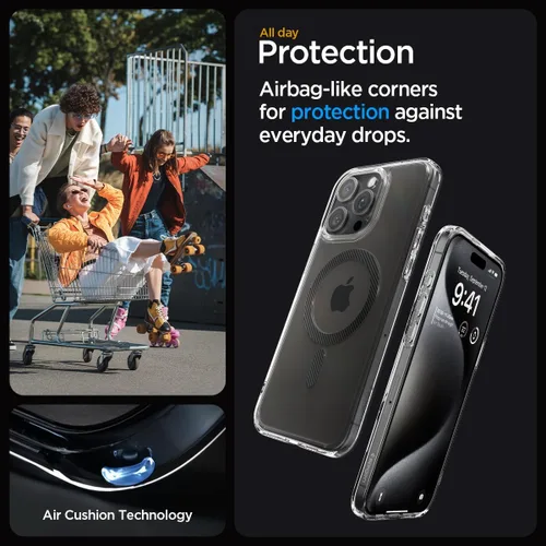 Miniatura 200 de Spigen Funda para iPhone 13 Mini, ultra híbrida MagFit [antiamarilleo] [compatible con Magsafe] - Transparente