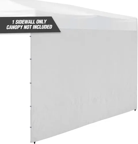 Miniatura 9 de REDCAMP Pared lateral instantánea para toldo desplegable de 10 x 10 pies, 1 paquete solo para pared solar, caqui/azul/blanco/negro