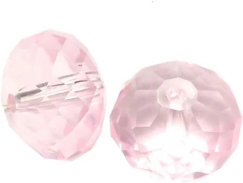 Miniatura 40 de 50 cuentas de cristal Adabele austriaco de 0.394 pulgadas facetadas sueltas Rondelle Siam rojo espaciador compatible con cristales de Swarovski 5040