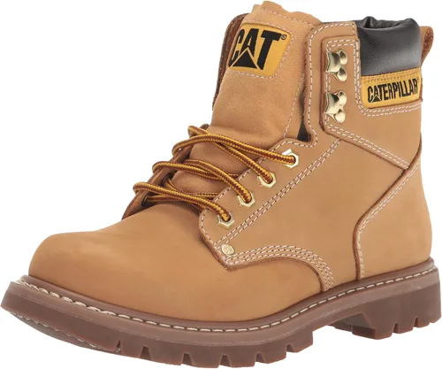 Miniatura 4 de CAT Botas de trabajo Second Shift con punta suave para hombre Miel