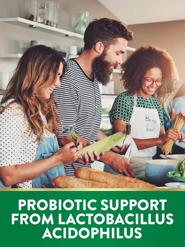 Miniatura 4 de Probióticos para hombres y mujeres Apoyo digestivo 500 millones de UFC 100 cápsulas Acidophilus Por Nature's Truth