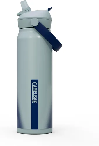 Miniatura 28 de CamelBak - Thrive - Botella de agua con tapa y pajilla, 20 onzas - Aislante de acero inoxidable, color negro
