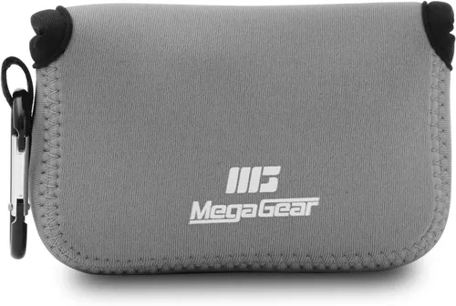 MegaGear Funda de neopreno ultra ligera para cámara compatible con Panasonic Lumix DMC-ZS7 - Gris