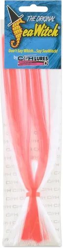 Miniatura 53 de C&H Lures Señuelos de Pesca Sea Witch - Originales Desde 1959, Faldas de Nylon Revelan Cabeza con Peso, 15 Colores, 8 Pesos de Cabeza, Señuelo