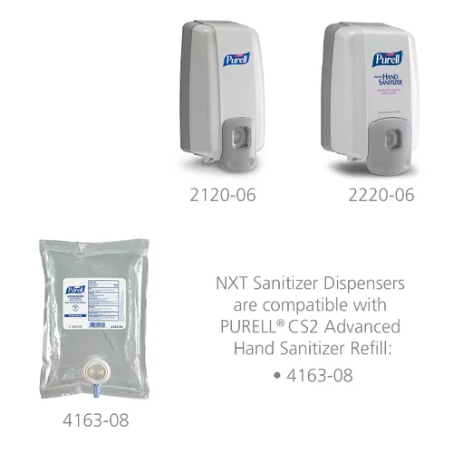 Miniatura 2 de Purell 2120-06 NXT Dispensador ahorrador de espacio, gris paloma (Paquete de 6)