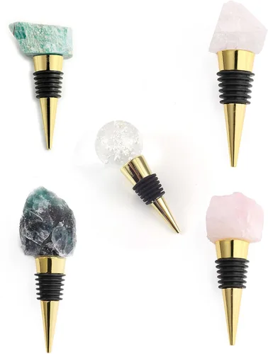 Miniatura 4 de Juego de 10 tapones para botellas de vino Kit, juego de moldes para tapones de botellas de vino de resina, accesorios, tapón de vino para moldes