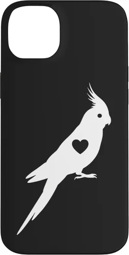 Miniatura 15 de Bird Cockatiel Heart Silhouette, Proud Bird Parent Case for iPhone XR