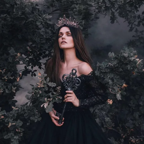 Miniatura 2 de Corona Barroca de Reina, Tiaras de Boda y Corona para Novia con Diadema de Cristal Hecha a Mano para Mujer, 1 unidad (paquete de 1)