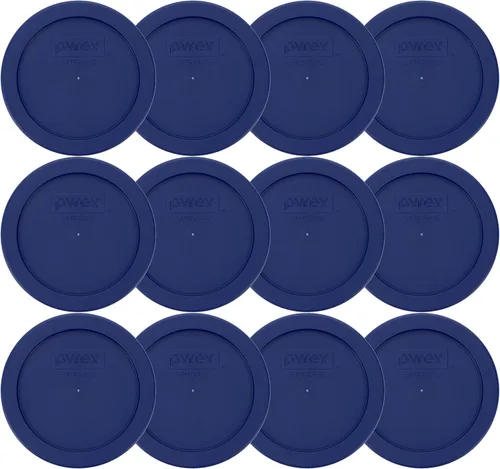 Pyrex 7200-PC 1113764 Tapa azul de 2 tazas (paquete de 12)