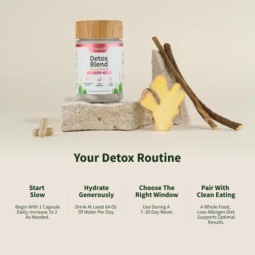 Miniatura 5 de Snap Supplements Cápsulas de limpieza desintoxicante - Mezcla avanzada para desintoxicación y limpieza de todo el cuerpo, eliminar toxinas, mejorar