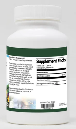 Miniatura 2 de Goma Árabe (Acacia) - 450 mg (100 Cápsulas, ZIN: 520437)