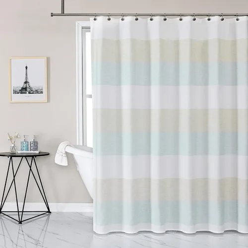 Miniatura 9 de Central Park - Cortinas de ducha azul marino para baño de niños, resistentes al agua, con tema de espacio y planeta, patrón de dibujos animados