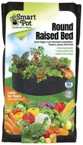 Miniatura 4 de Park Seed Smart Pot - Maceta de tela, capacidad de 3 galones, color negro
