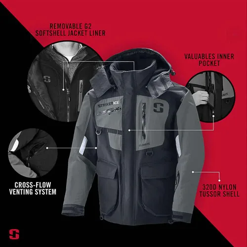 Miniatura 4 de Striker Ice - Chaqueta impermeable para hombre