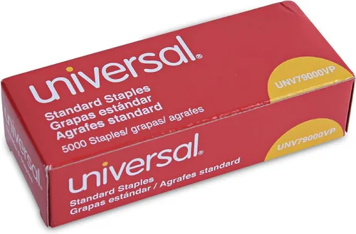 Miniatura 4 de Universal Grapas estándar, punta de cincel, acero, 5000 / caja, paquete de 5
