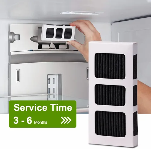 Miniatura 6 de Paquete de 6 filtros de aire para refrigerador PAULTRA2 compatibles con refrigeradores Frigidaire PAULTRA2 Pure Air Ultra 2, PureAir Ultra II y 6