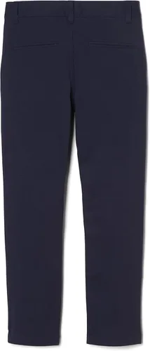 Miniatura 2 de French Toast Boys' Adjustable Waist Straight Fit Stretch Twill Chino Pant