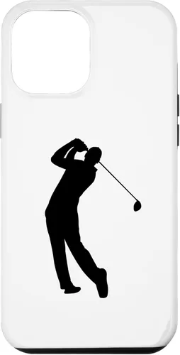 Miniatura 7 de iPhone 12 mini jugador de golf golfista con club de golf caso deportivo