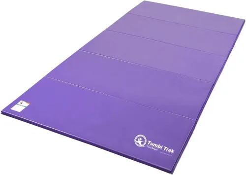 Miniatura 20 de Tumbl Trak Colchoneta plegable para gimnasia Azul Real