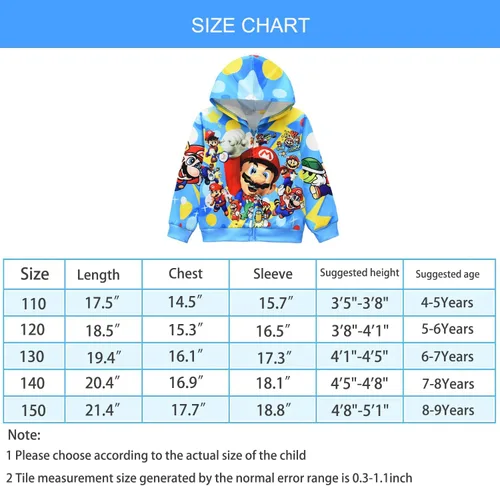 Miniatura 5 de Oman nylon Sudadera con capucha para niñas y niños de 4 a 9 años