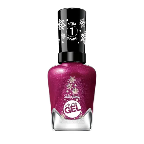 Miniatura 52 de Sally Hansen Miracle Gel Supercharged Pinks Esmalte de uñas Fórmula similar a gel de calidad de salón, sistema de dos pasos, no necesita luz UV