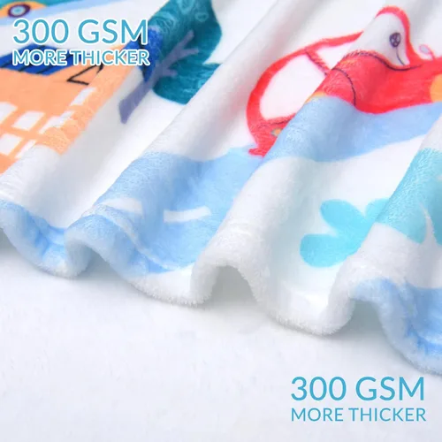 Miniatura 3 de BOOPBEEP Cobijas de coches para guardería, manta de forro polar suave y cálida para niños, manta de siesta de felpa pequeña para niños y niñas