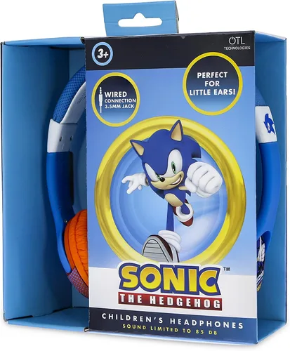 Miniatura 2 de OTL Technologies SH0911 Auriculares con cable para niños - Sonic The Hedgehog Kids Blue