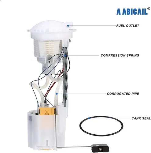 Miniatura 3 de Repuesto de bomba de combustible para DODGE RAM 1500 2004 2005 2006 3.7L 4.7L 5.7L (Caja corta con tanque de 26 galones) compatible con E7186M