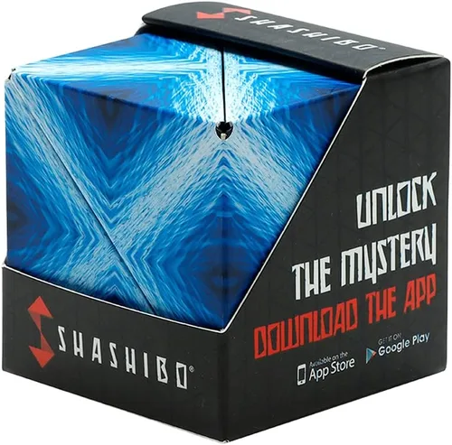 SHASHIBO Anti Stress Cube - Award-Winning and Patented Infinity Cube with 36 Rare Earth Magnets - Extraordinary 3D Infinity Cube - Transforms into