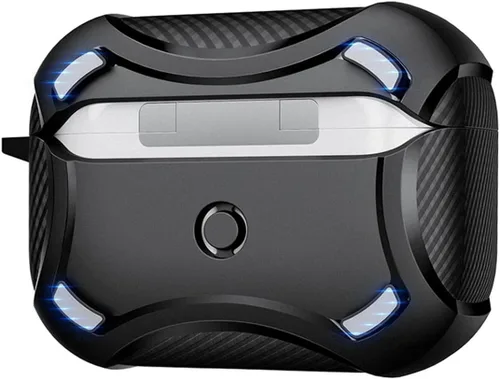 Miniatura 2 de SaharaCase Raider Series - Funda compatible con AirPods Pro 2 (2ª generación) [Robusta] protección de cuerpo completo, agarre antideslizante