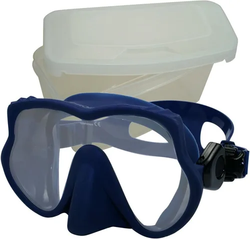 Miniatura 4 de Promate Máscara sin marco para buceo snorkel con máscara caja protectora