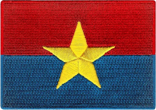 Miniatura 80 de Cypress Collectibles - Parche de bandera de Italia - Apliques bordados - Parches termoadhesivos de país europeo - Dimensiones: 3.5" x 2.5