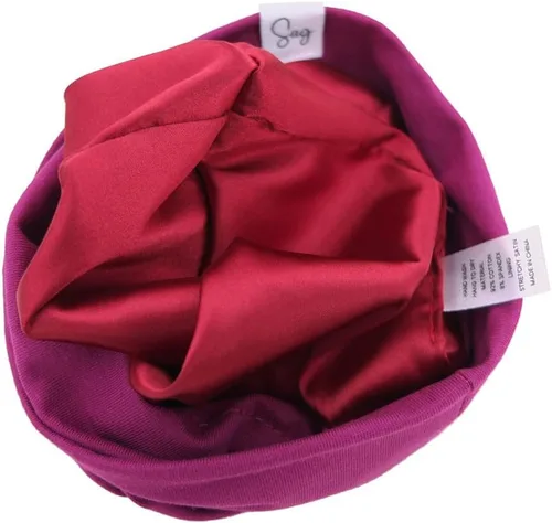 Miniatura 60 de Gorro de punto para recién nacido, para niños y niñas, con forro de satén sedoso, gorro para niños pequeños