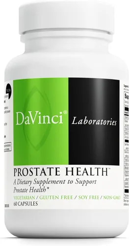 DAVINCI Labs Prostate Health - Ayuda a apoyar la salud de la próstata, urinaria y masculina con palma enana, zinc, extracto de té verde y más* - 60