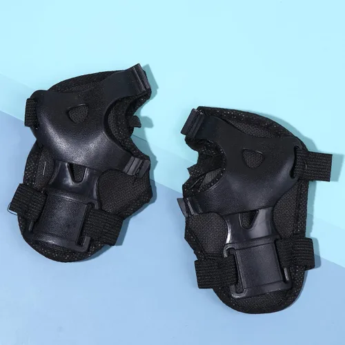 Miniatura 7 de Kisangel 6 uds. Muñequeras para niños, almohadilla de patinaje para adultos, equipo de protección para patinaje, protector para niños, protector
