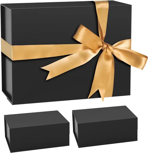 Miniatura 7 de Cajas de regalo rosas con tapas, caja de regalo plegable con tapa magnética, caja de regalo plegable con tapa magnética
